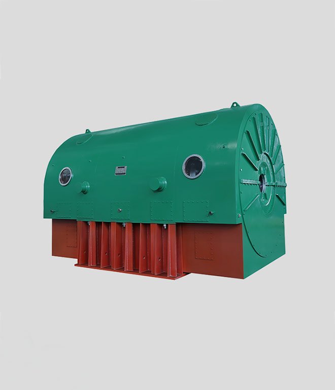 Cylindrical synchronous generator