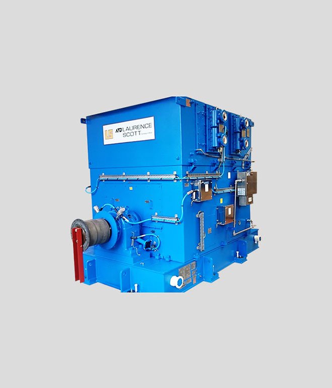 Variable frequency three-phase asynchronous motor for drilling platform
