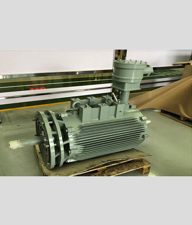 High temperature resistant three-phase asynchronous motor