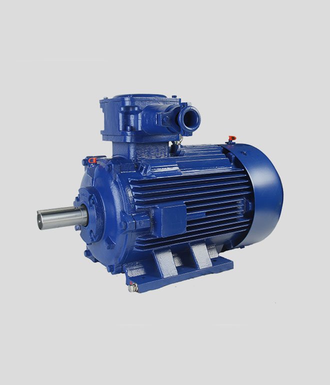 Low voltage permanent magnet IE4 self starting flameproof three-phase permanent magnet synchronous motor(TBYX4)