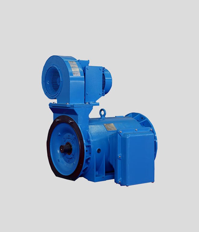 Low voltage high speed three-phase asynchronous motor