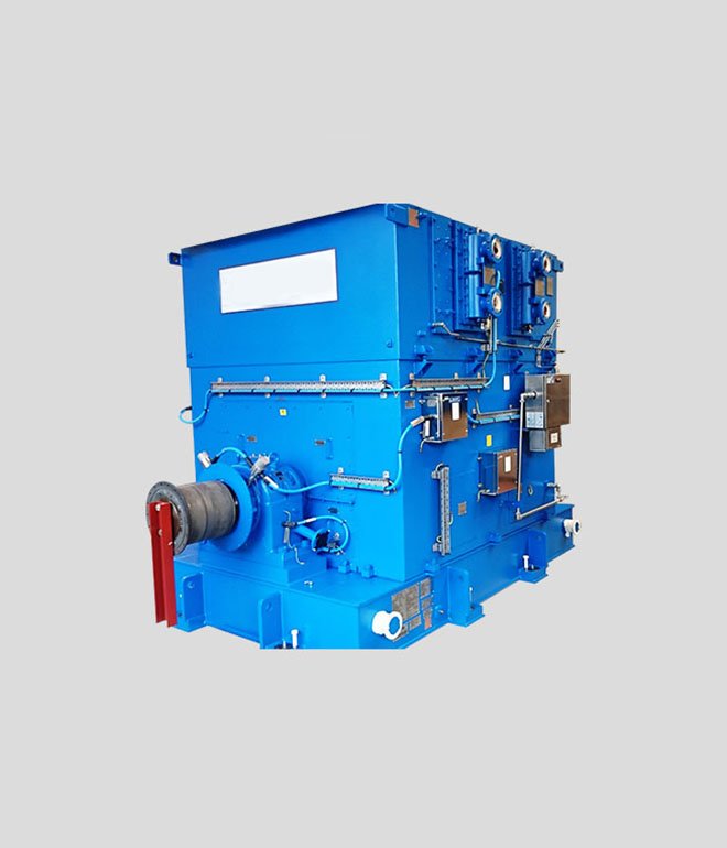 Low starting current motor