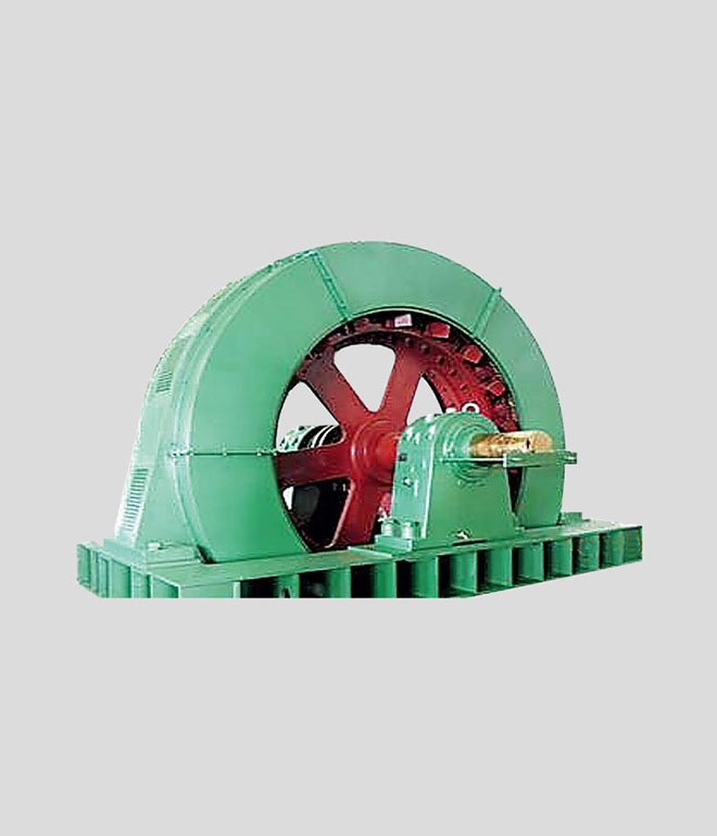 Synchronous motor for mill