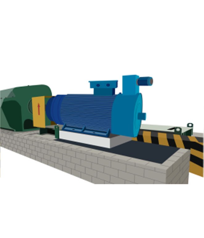 Diaphragm pump permanent magnet motor